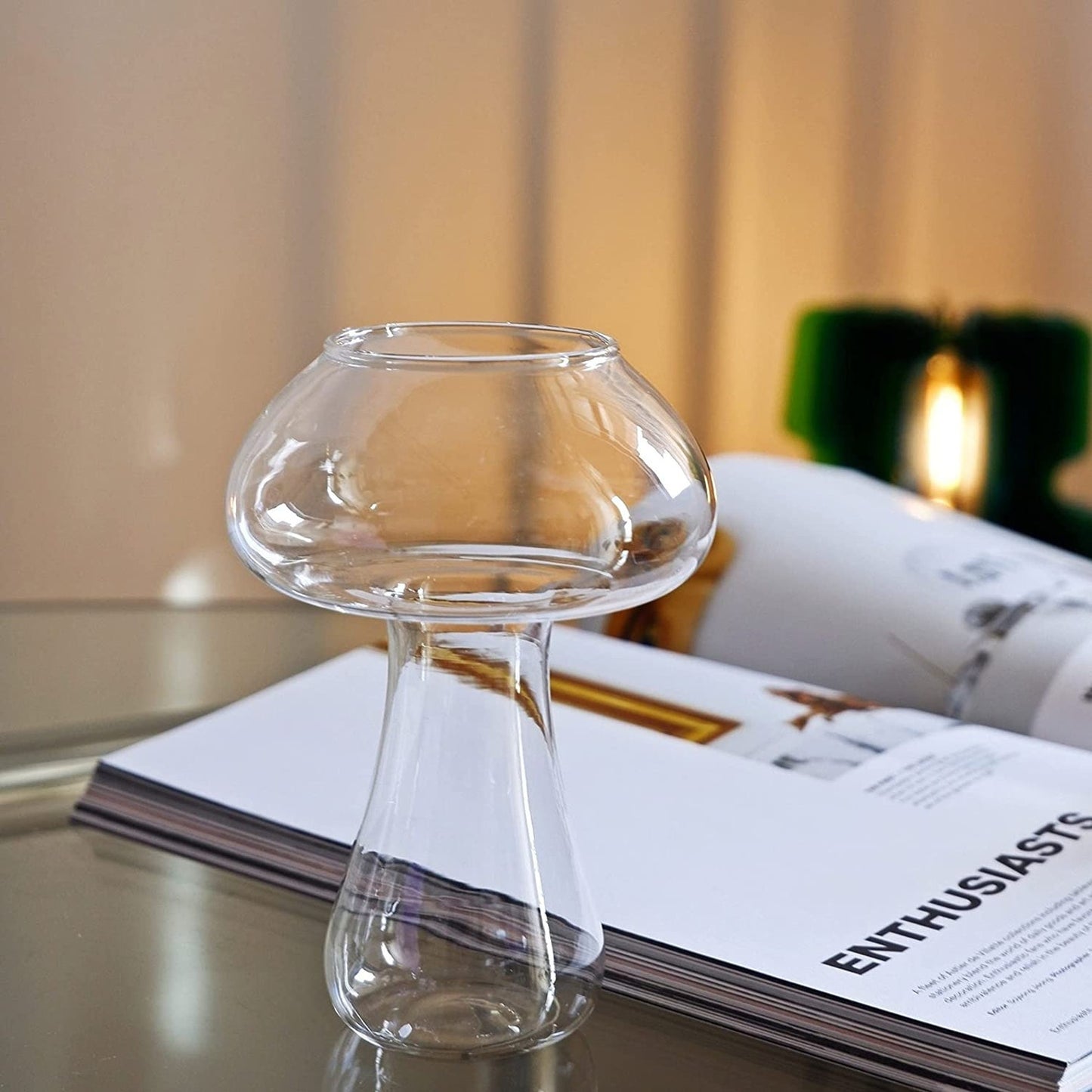 Vaso de Cristal "Champi"